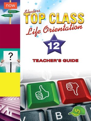 cover image of Top Class Liforientation Grade 12 Teacher's Guide